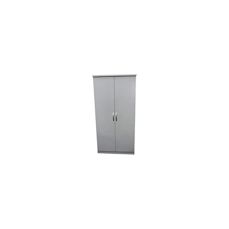R2R Furniture 2 Doors White Wardrobes For Kids