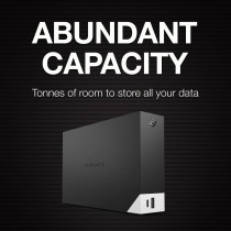 Seagate One Touch Hub, 18 TB, External Hard Drive Desktop HDD USB-C and USB 3.0 port, for Computer Desktop Workstation PC Laptop Mac, 4 Months Adobe Creative Cloud Photography plan (STLC18000400)