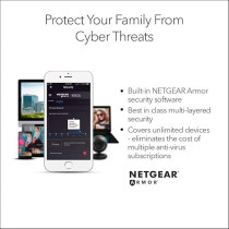 Netgear Wifi 6 Router (Rax10) AX1800 Wireless Speed (Up To 1.8 Gbps) 1,500 Sq. Ft. Coverage PS5 Gaming Compatible, Black